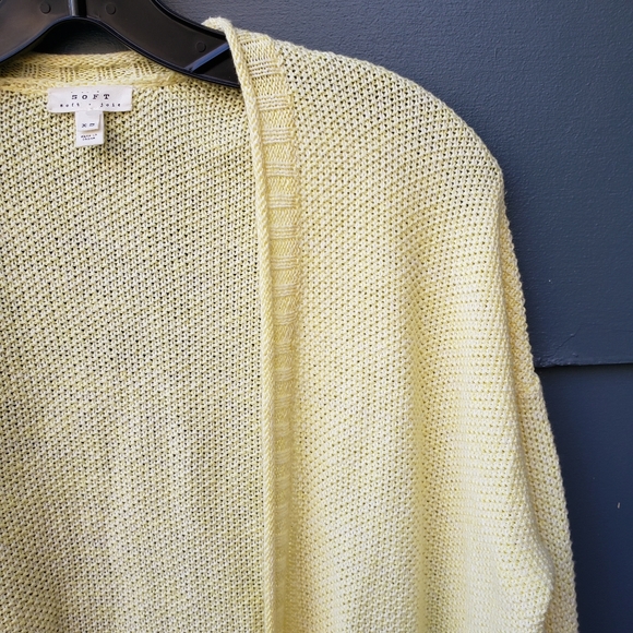 Soft Joie Pavit Seed Stitch Yellow Cardigan - XS - Picture 7 of 11